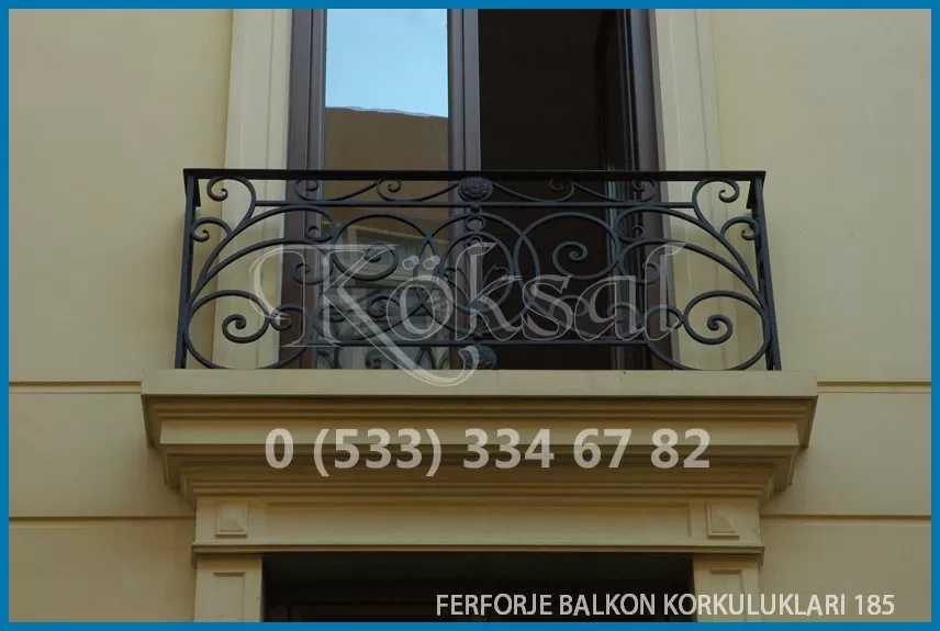 Ferforje Balkon Korkulukları 185