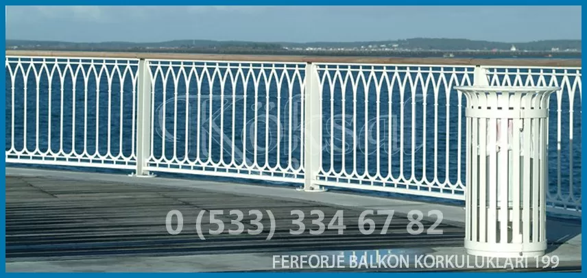Ferforje Balkon Korkulukları 199