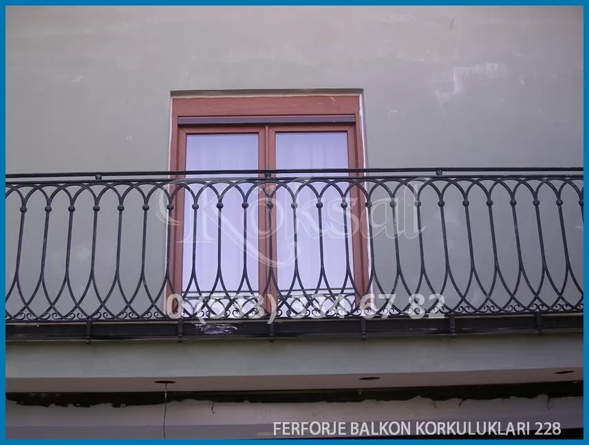 Ferforje Balkon Korkulukları 228