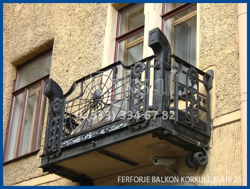 Ferforje Balkon Korkulukları 23