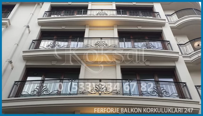 Ferforje Balkon Korkulukları 247