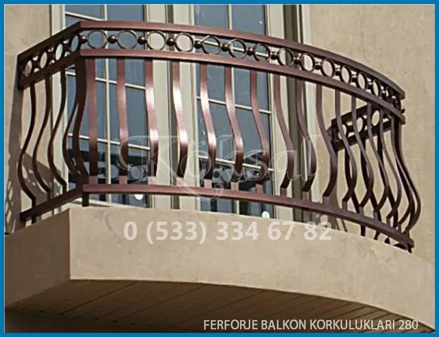 Ferforje Balkon Korkulukları 280