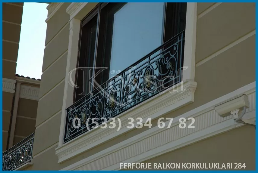 Ferforje Balkon Korkulukları 284