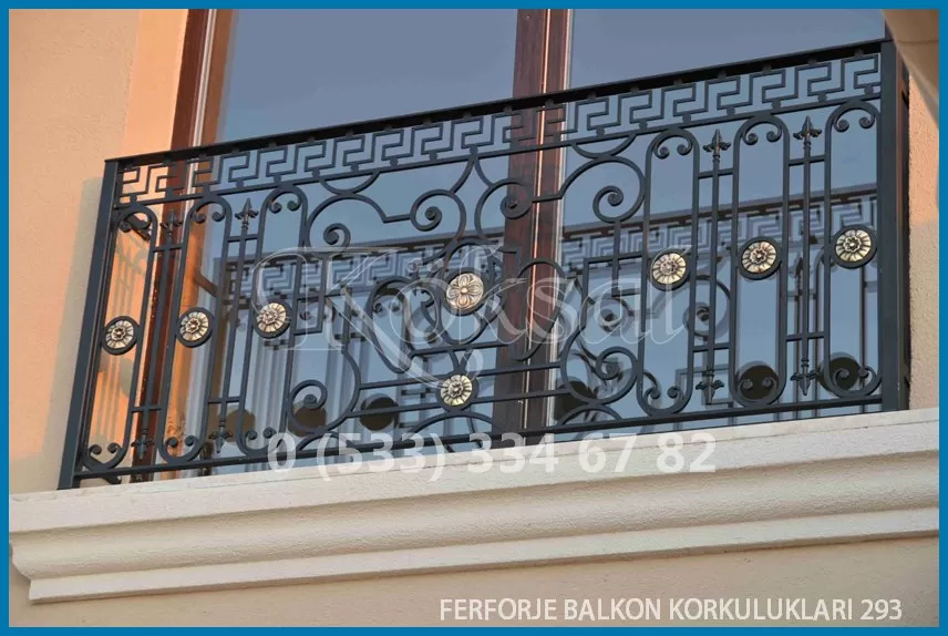 Ferforje Balkon Korkulukları 293