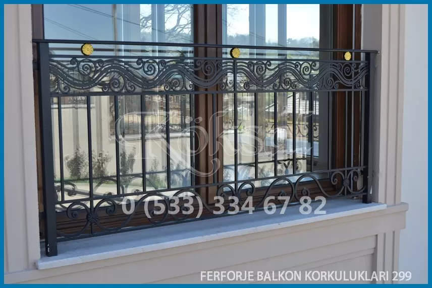 Ferforje Balkon Korkulukları 299