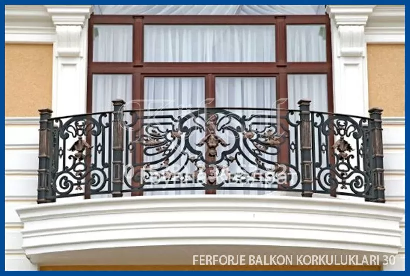 Ferforje Balkon Korkulukları 30