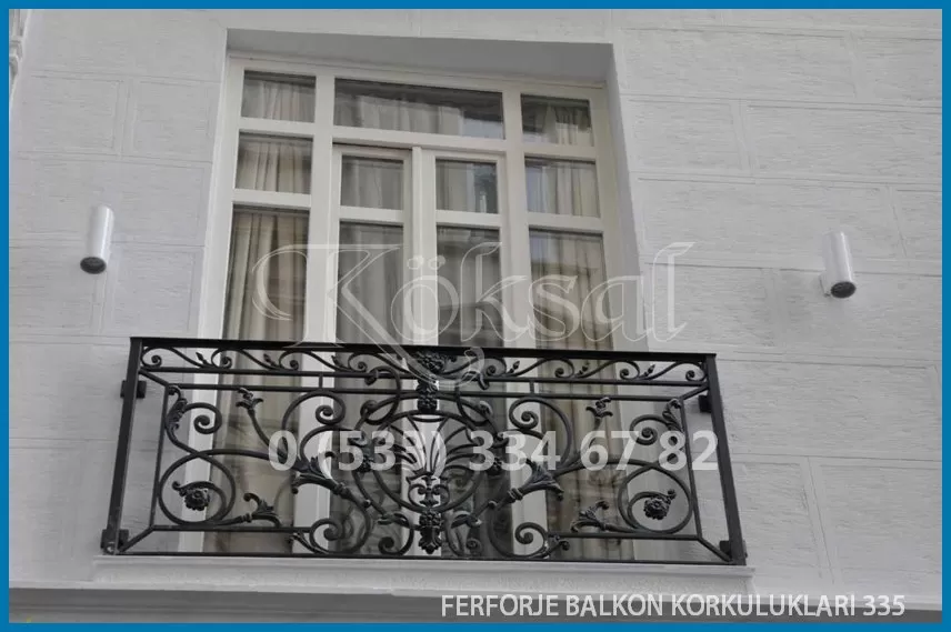 Ferforje Balkon Korkulukları 335