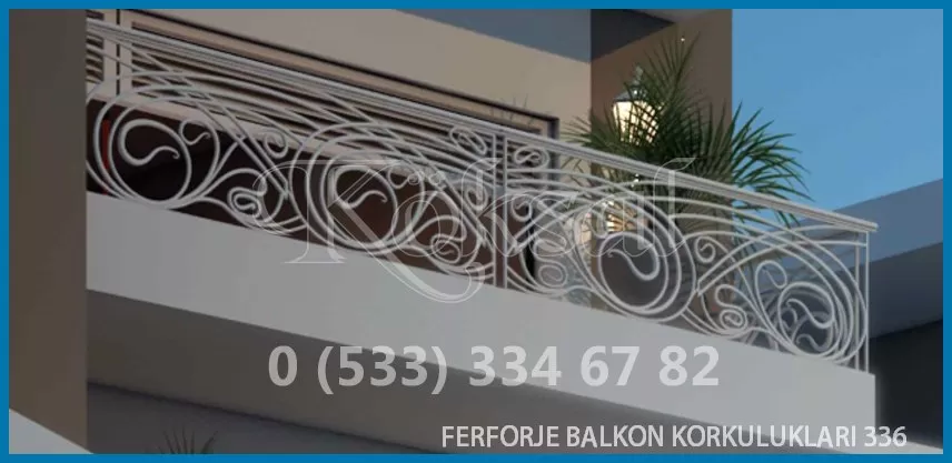 Ferforje Balkon Korkulukları 336