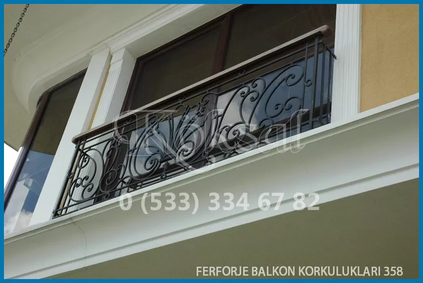 Ferforje Balkon Korkulukları 358