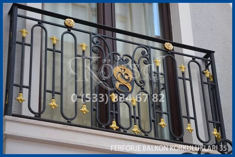 Ferforje Balkon Korkulukları 35