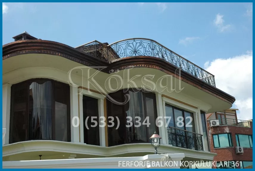 Ferforje Balkon Korkulukları 361