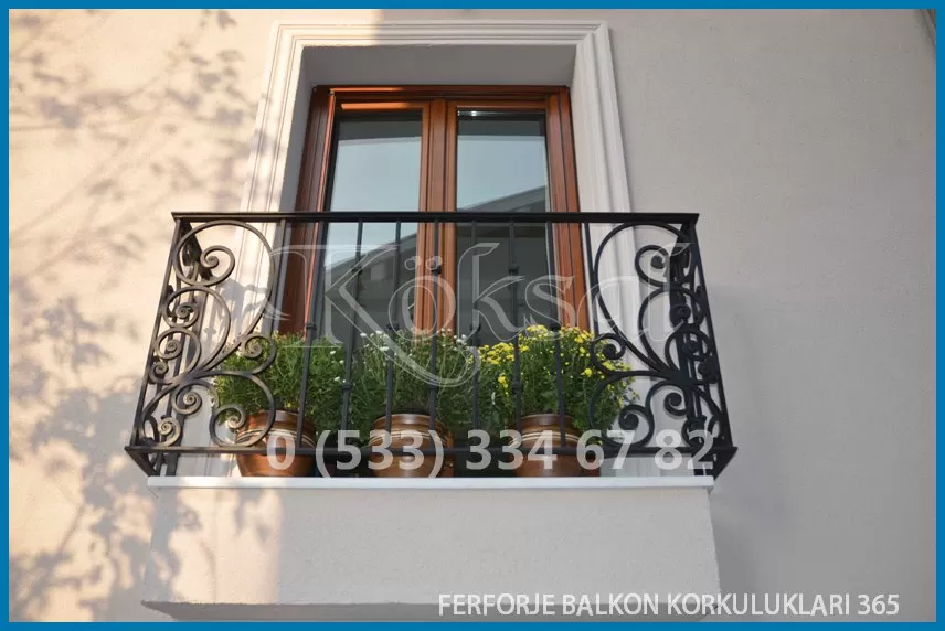 Ferforje Balkon Korkulukları 365