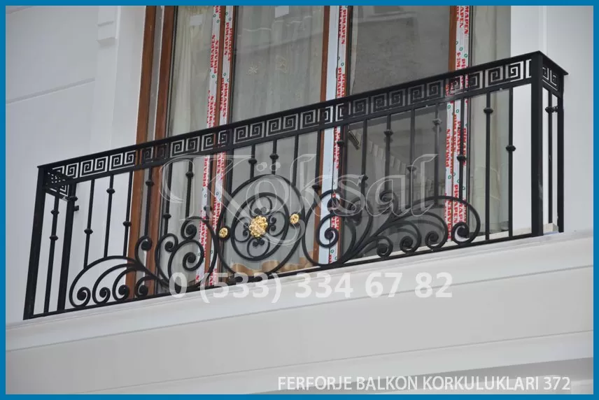 Ferforje Balkon Korkulukları 372