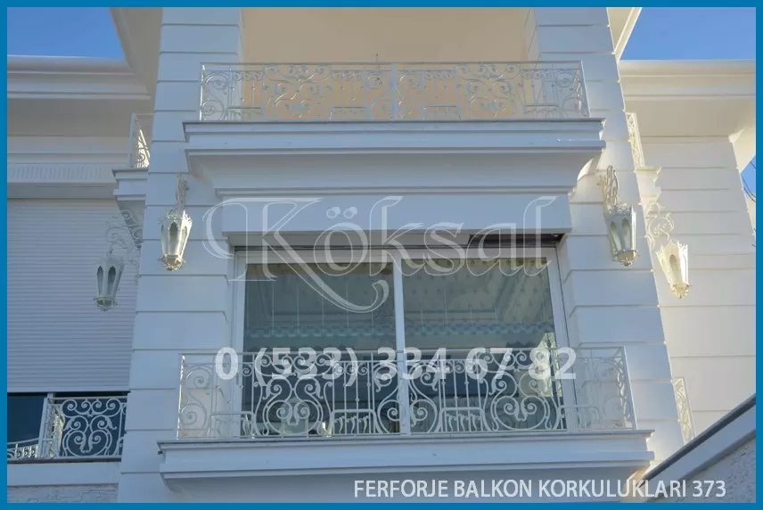 Ferforje Balkon Korkulukları 373
