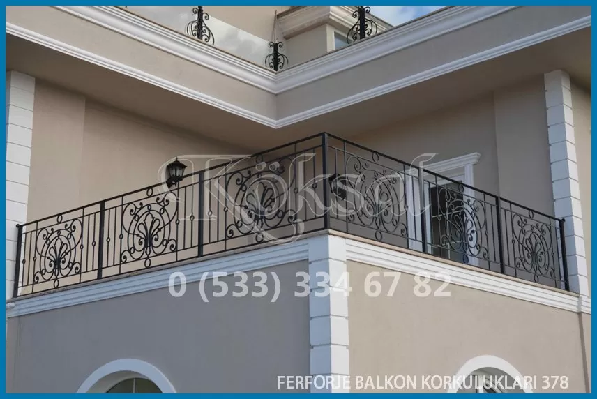 Ferforje Balkon Korkulukları 378