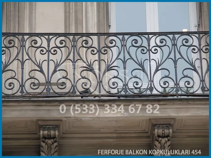 Ferforje Balkon Korkulukları 454