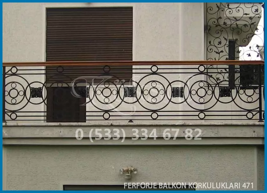 Ferforje Balkon Korkulukları 471