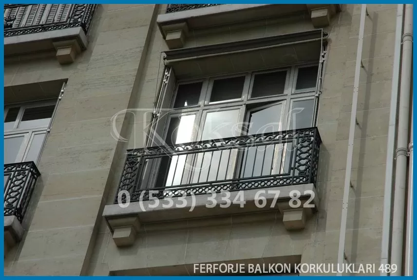 Ferforje Balkon Korkulukları 489