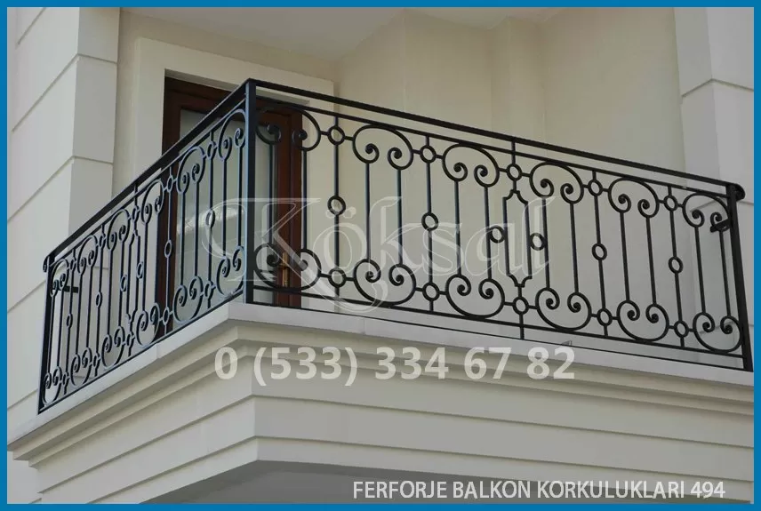 Ferforje Balkon Korkulukları 494