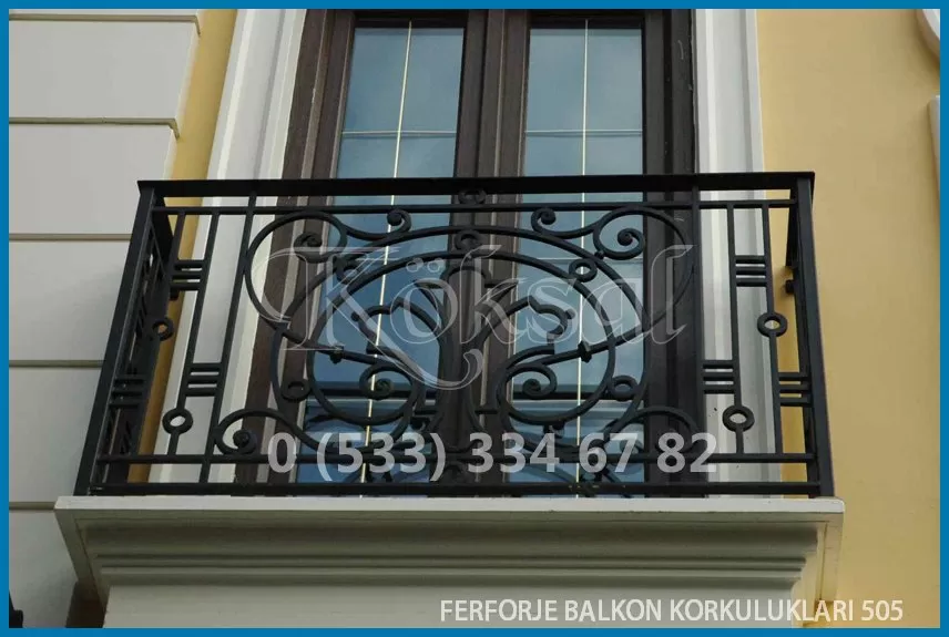 Ferforje Balkon Korkulukları 505