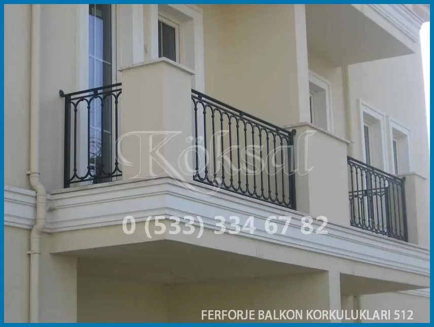Ferforje Balkon Korkulukları 512