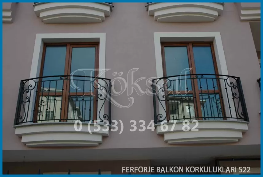 Ferforje Balkon Korkulukları 522