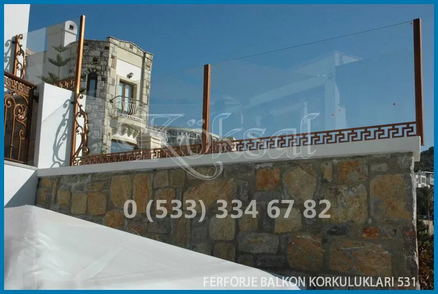 Ferforje Balkon Korkulukları 531