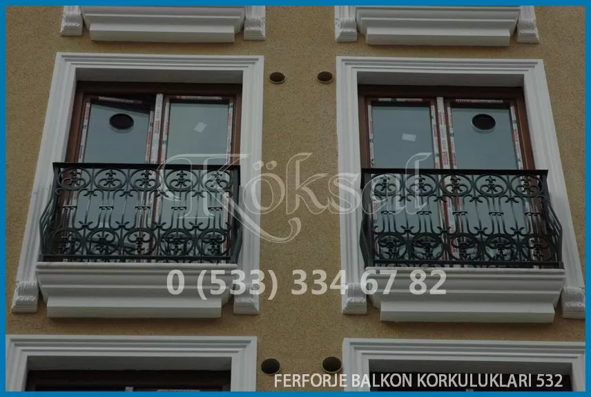 Ferforje Balkon Korkulukları 532