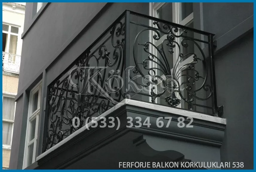 Ferforje Balkon Korkulukları 538