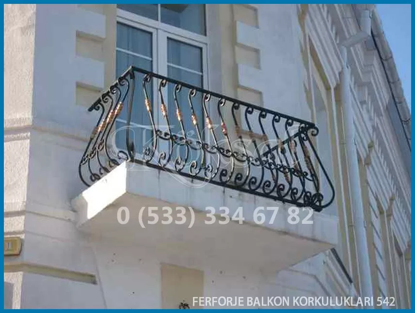 Ferforje Balkon Korkulukları 542