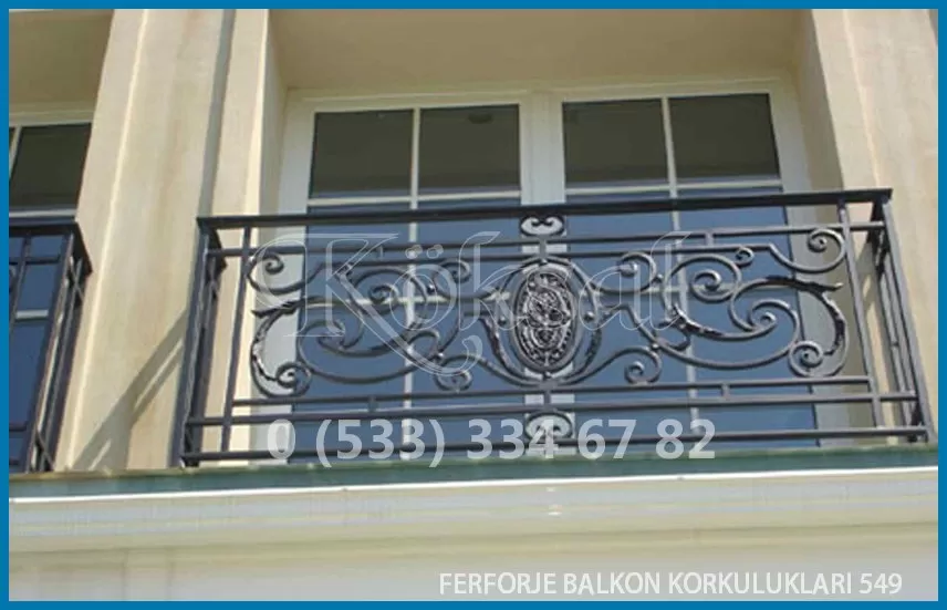Ferforje Balkon Korkulukları 549