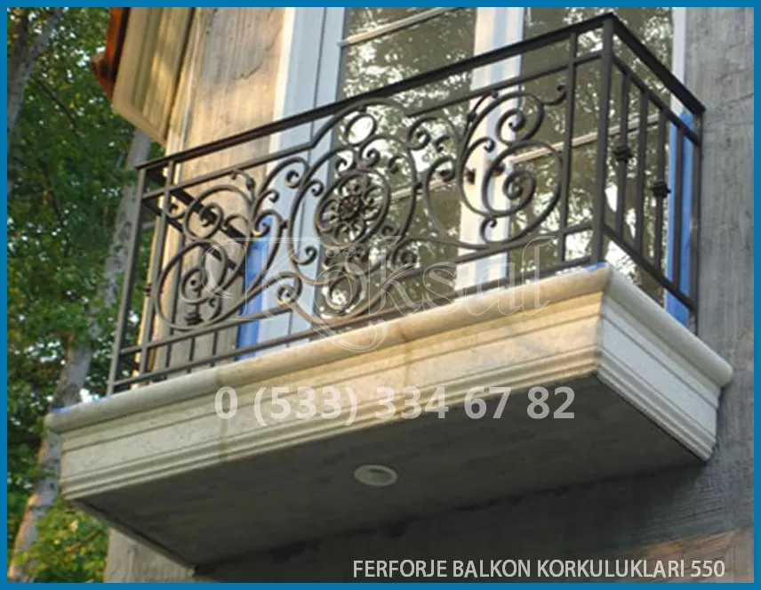 Ferforje Balkon Korkulukları 550