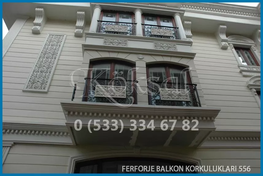 Ferforje Balkon Korkulukları 556
