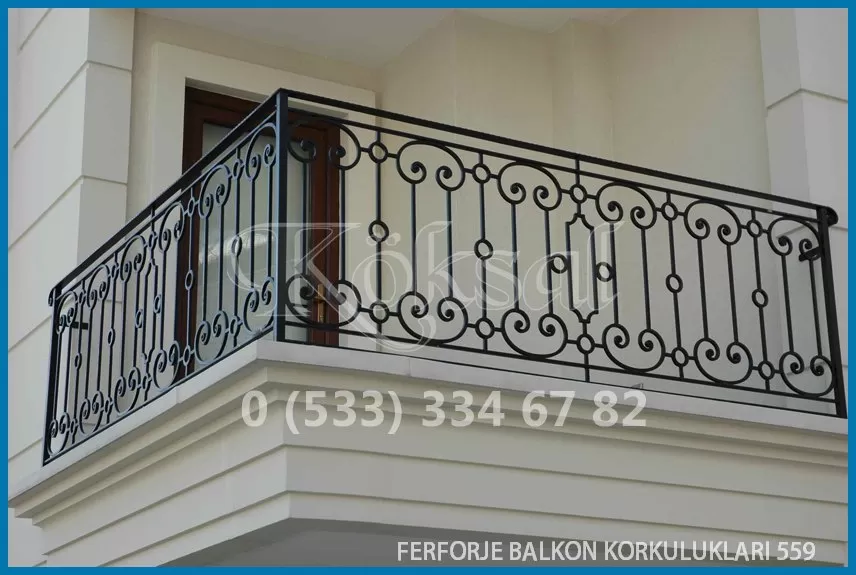 Ferforje Balkon Korkulukları 559