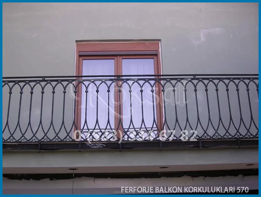 Ferforje Balkon Korkulukları 570