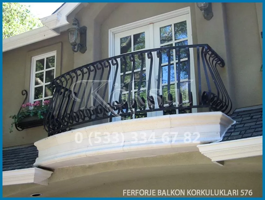 Ferforje Balkon Korkulukları 576