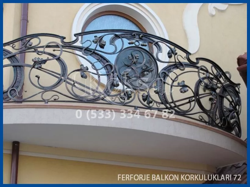 Ferforje Balkon Korkulukları 72