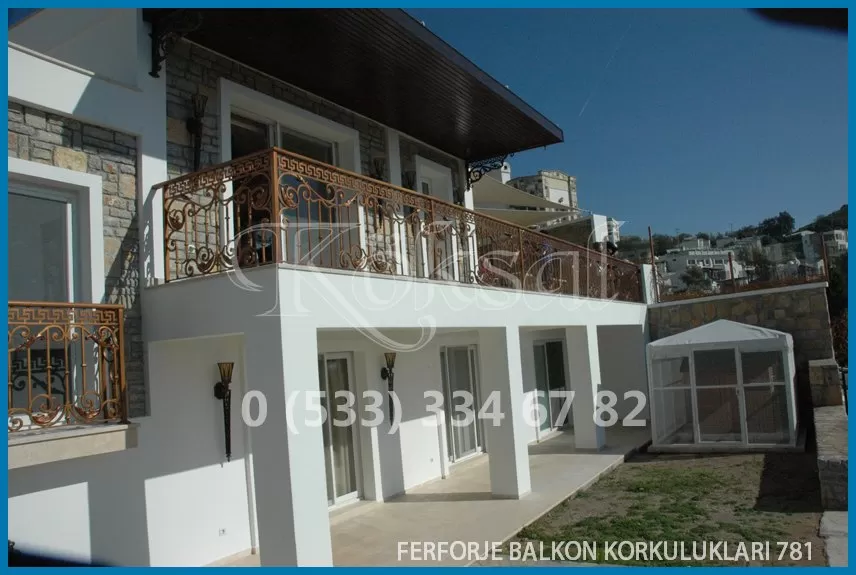 Ferforje Balkon Korkulukları 781
