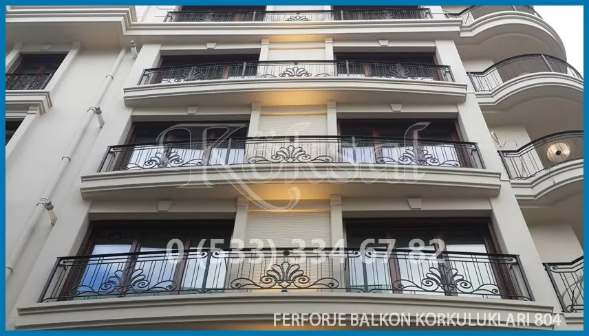 Ferforje Balkon Korkulukları 804