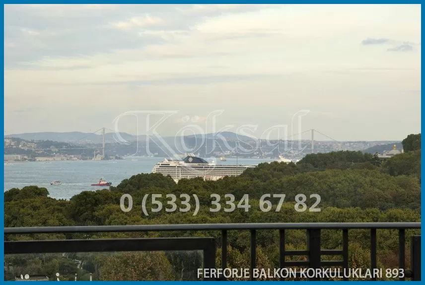 Ferforje Balkon Korkulukları 893