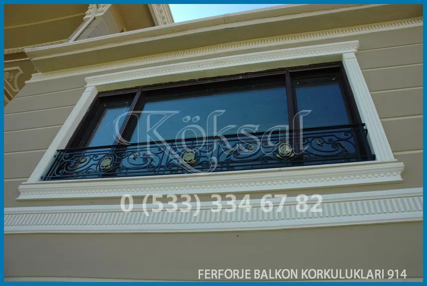 Ferforje Balkon Korkulukları 914