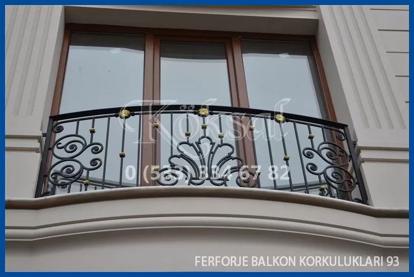 Ferforje Balkon Korkulukları 93