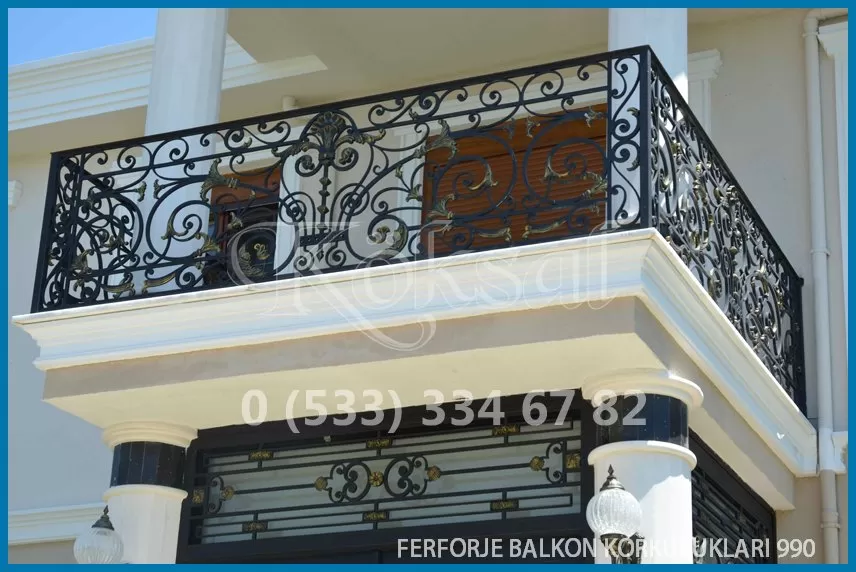 Ferforje Balkon Korkulukları 990