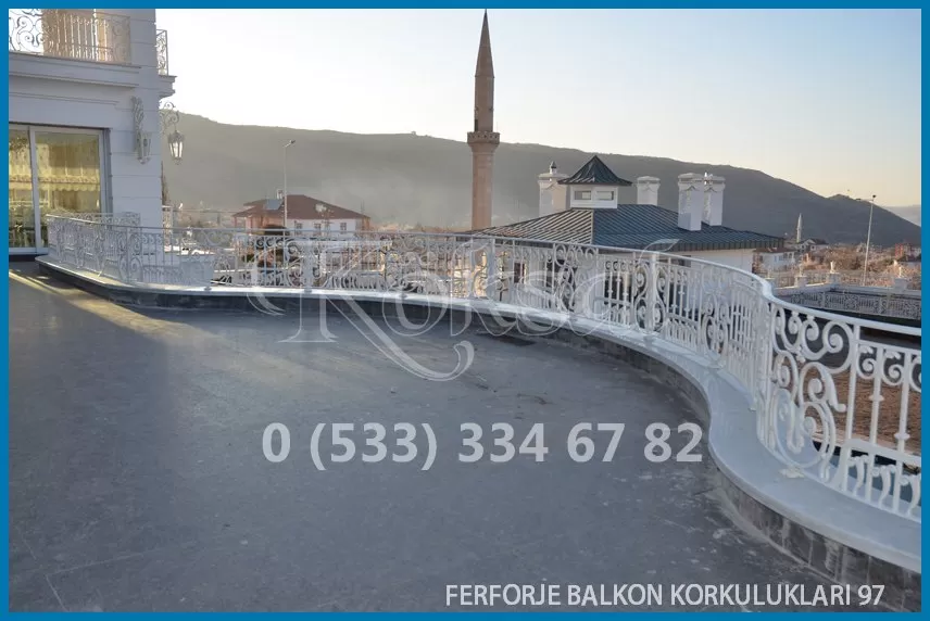 Ferforje Balkon Korkulukları 997