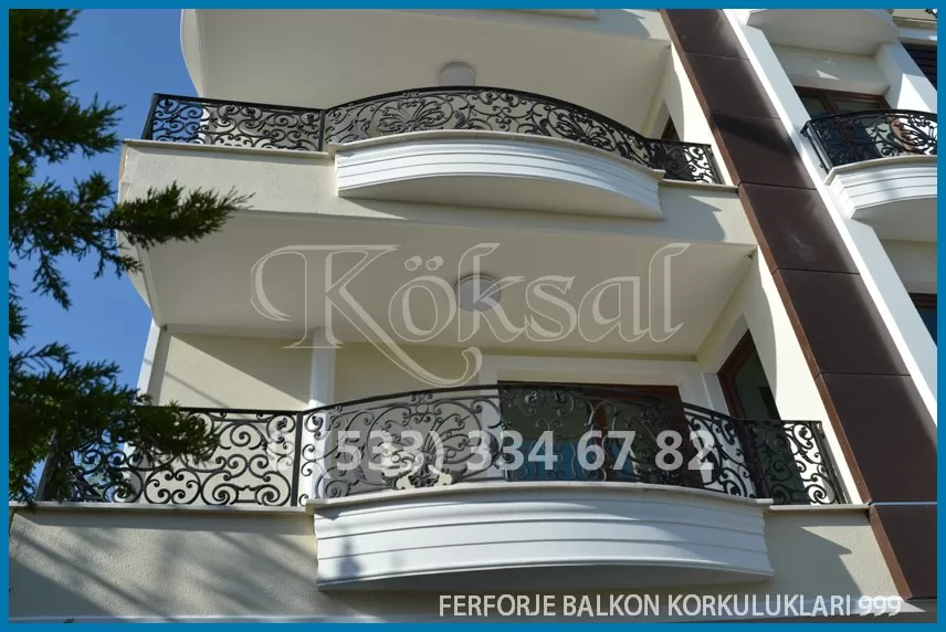Ferforje Balkon Korkulukları 999