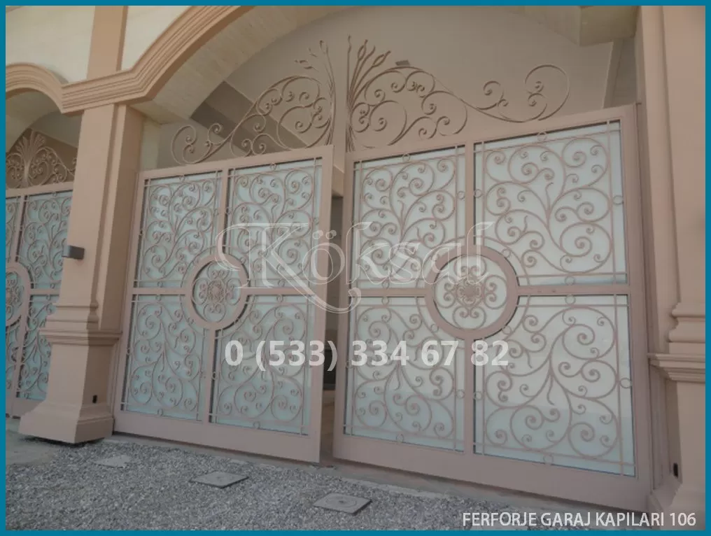Ferforje Garaj Kapıları 106