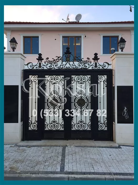 Ferforje Garaj Kapıları 579