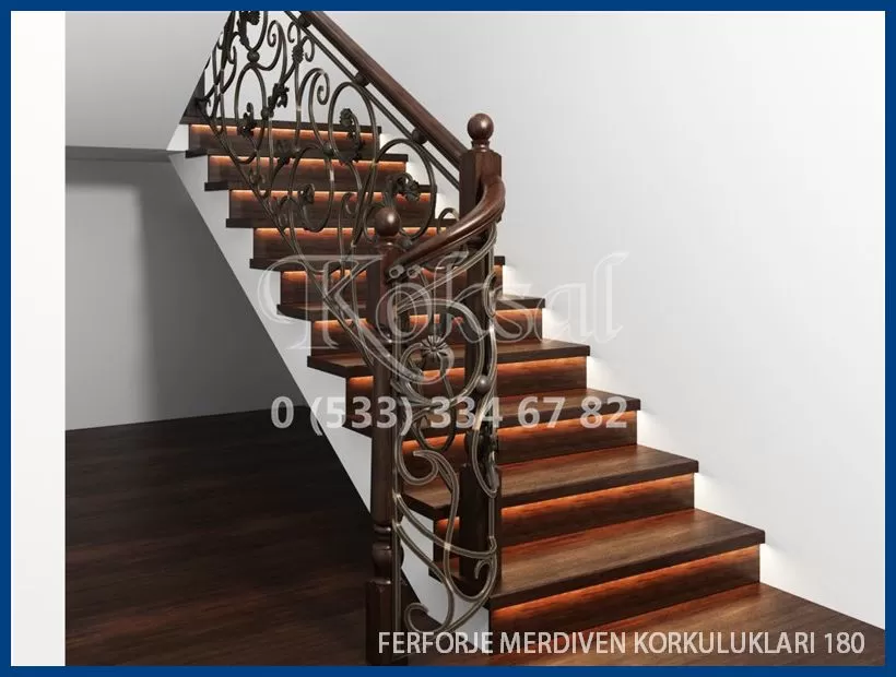 Ferforje Merdiven Korkulukları 180