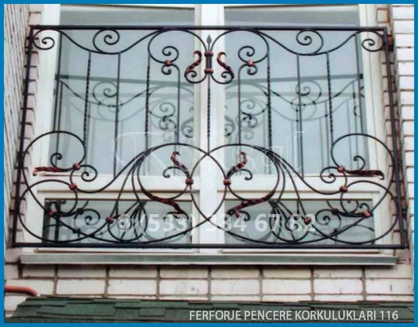 Ferforje Pencere Korkulukları 116