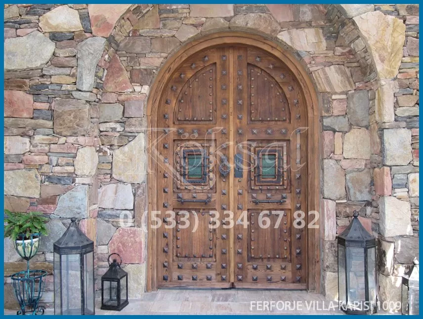 Ferforje Villa Kapıları 1009
